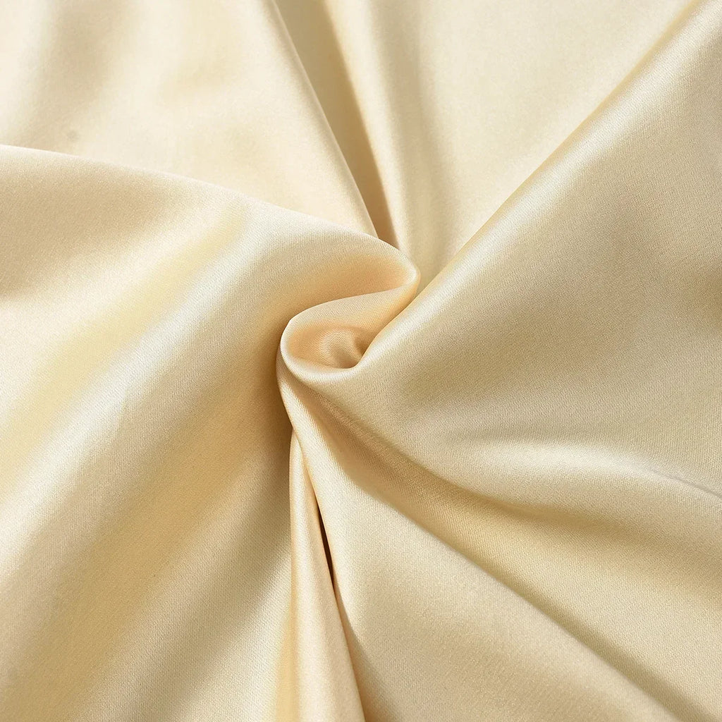 Satin Sexy Lace Spliced Maix Sling Dress Women Sleeveless Backless Yellow Vacation Vestidos 2026 Fashion Summer Lady Dresses﻿