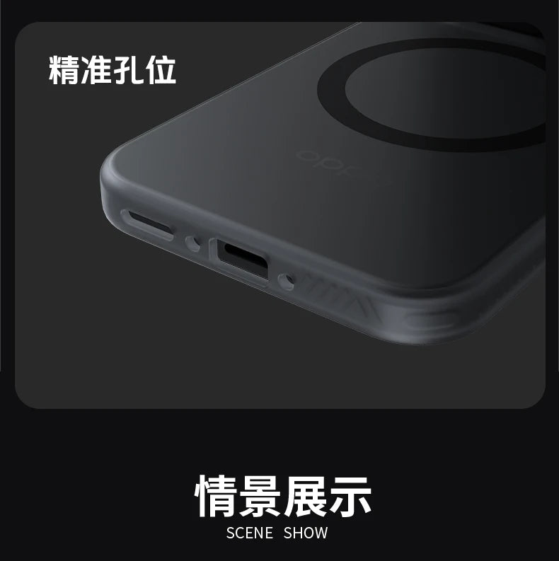 For OPPO Find X9 Pro FindX9 Case Luxury Skin-Touch Matte Magsafe Shockproof Back Cover For OPPO Find X9 Wireless Charging Funda