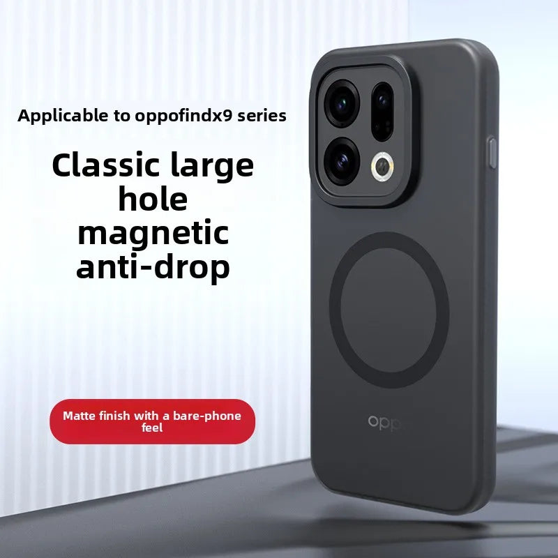 For OPPO Find X9 Pro FindX9 Case Luxury Skin-Touch Matte Magsafe Shockproof Back Cover For OPPO Find X9 Wireless Charging Funda