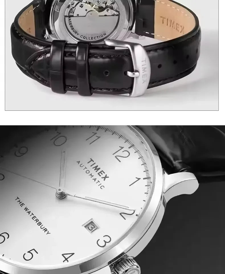 Montre TIMEX pour homme, automatique, mécanique, mode, sport, étanche, montre de loisirs, montre de travail
