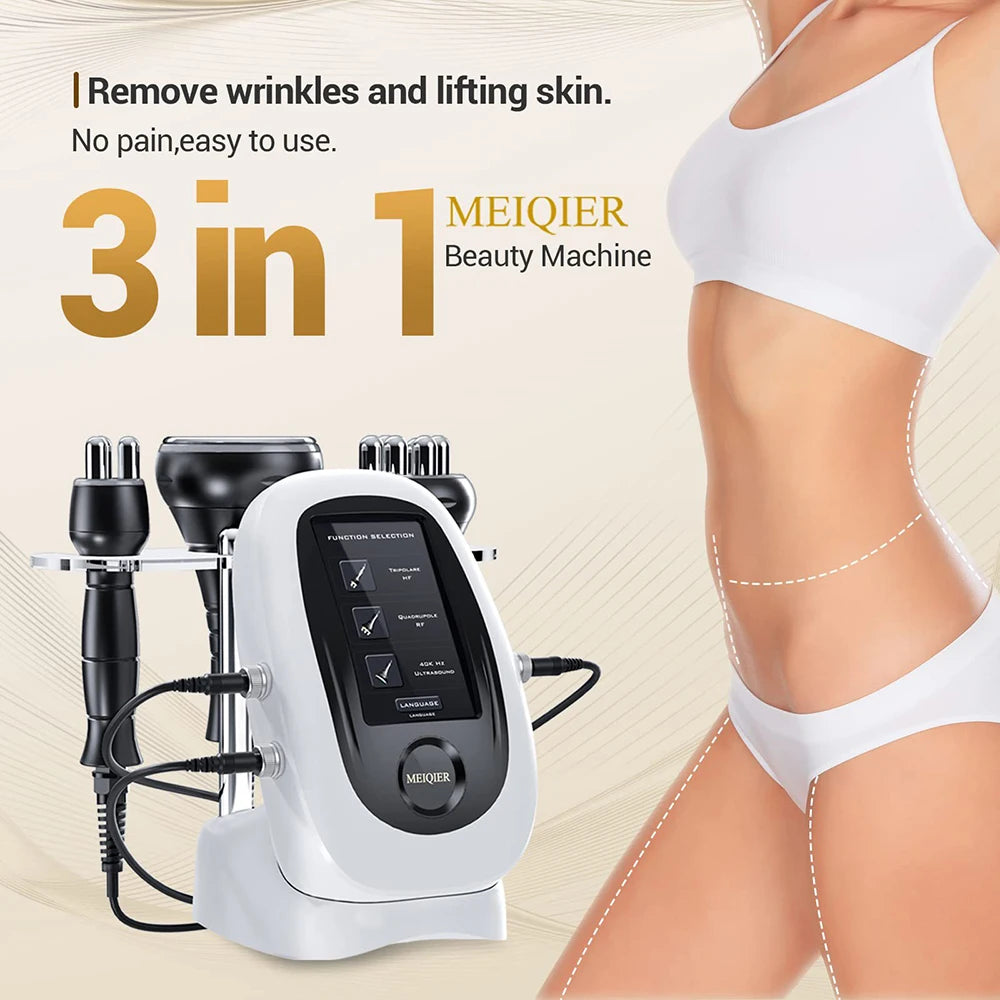 2024 Cavitation 80K RF Body Slimming Ultrasonic Machine Radio Frequency SKin Tightening Weight Loss Products That Actually Work