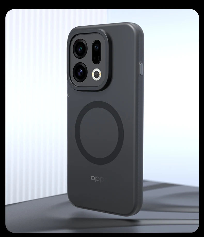 For OPPO Find X9 Pro FindX9 Case Luxury Skin-Touch Matte Magsafe Shockproof Back Cover For OPPO Find X9 Wireless Charging Funda