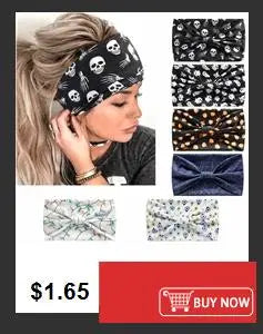Boho Knot Turbans Yoga Elastic Head Wrap Women Headband Wide Hairbands Headwear Floral Bandanas Fashion Hair Band Accessories