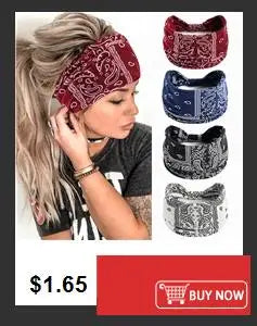 Boho Knot Turbans Yoga Elastic Head Wrap Women Headband Wide Hairbands Headwear Floral Bandanas Fashion Hair Band Accessories